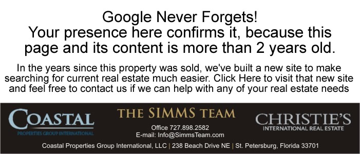 The Simms Team at Coastal Properties Group International- St. Petersburg and Tampa Bay area Residential Real Estate 727-898-2582