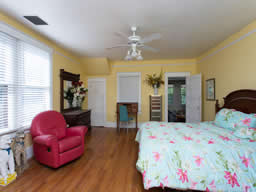 This is one of the larger bedrooms