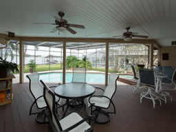 There's a fabulous covered lanai for outdoor enjoyment