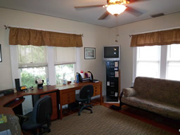 One of the other 3 bedrooms, currently an office.