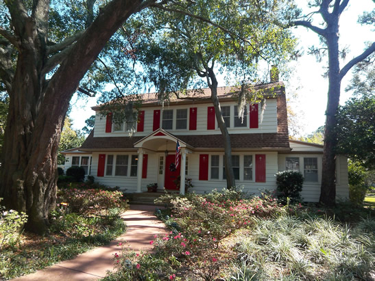 The Pink Streets are a specific neighborhood in Greater Pinellas Point 