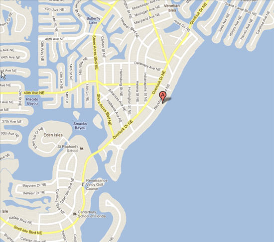 MLS# U7524460 Wide Open Waterfront - 3943 Bayshore Blvd. NE, St. Petersburg, FL 33703