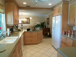 The kitchen was totally remodeled in 1999
