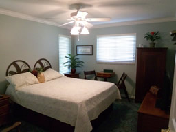 The second bedroom is quite comfortable