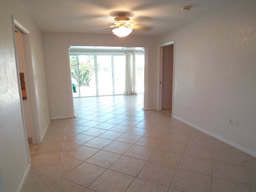 There's a large dining room, too.