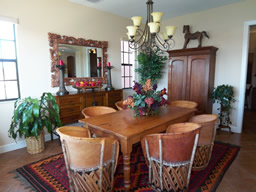  There's a handsome formal dining room for entertaining.