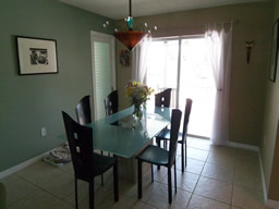 Enjoy a fantastic meal in the dining room