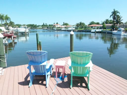 It's all about the waterfront lifestyle. 