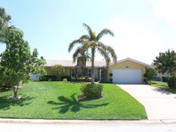 Lush landscaping makes a great first impression