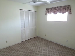 Just one of the bedrooms