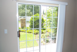 The Patio entry from the dining area