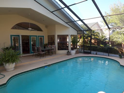 Enjoy the solar heated pool year-round