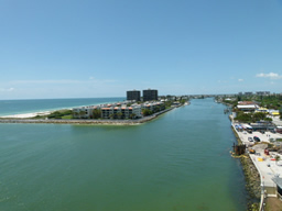 Gorgeous views of John's Pass and the Gulf of Mexico