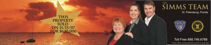 The Simms Team at RE/MAX Metro - St. Petersburg and Tampa Bay area Residential Real Estate 727-866-0048