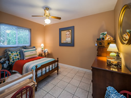 Another of the bedrooms