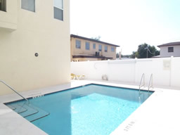 Take a dip in this splash pool!