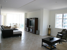 hen, there's a more casual family room.