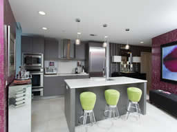 Pull up a barstool and chat with the chef